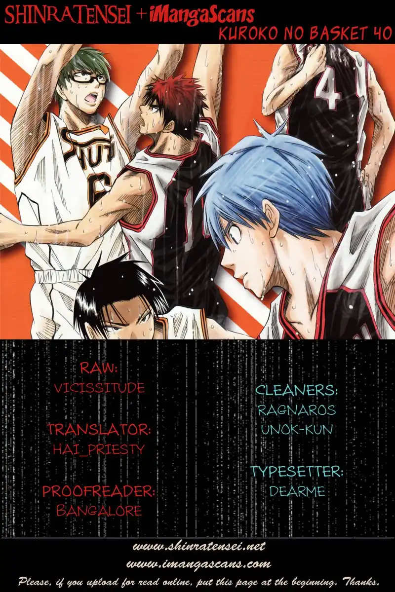 Kuroko no Basket Chapter 40 1